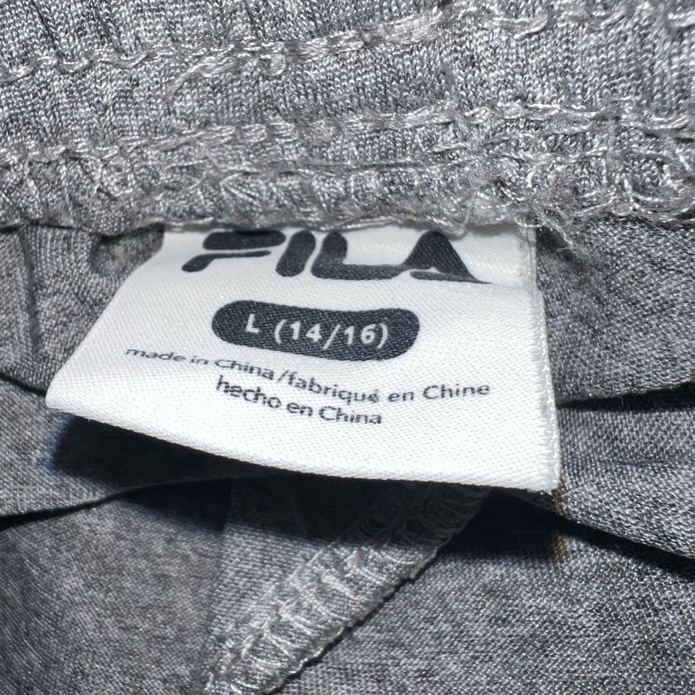 Fila Heather Gray Knitwear - Boys Shorts- 2 pack- Size 14/16 - Picture 4 of 6